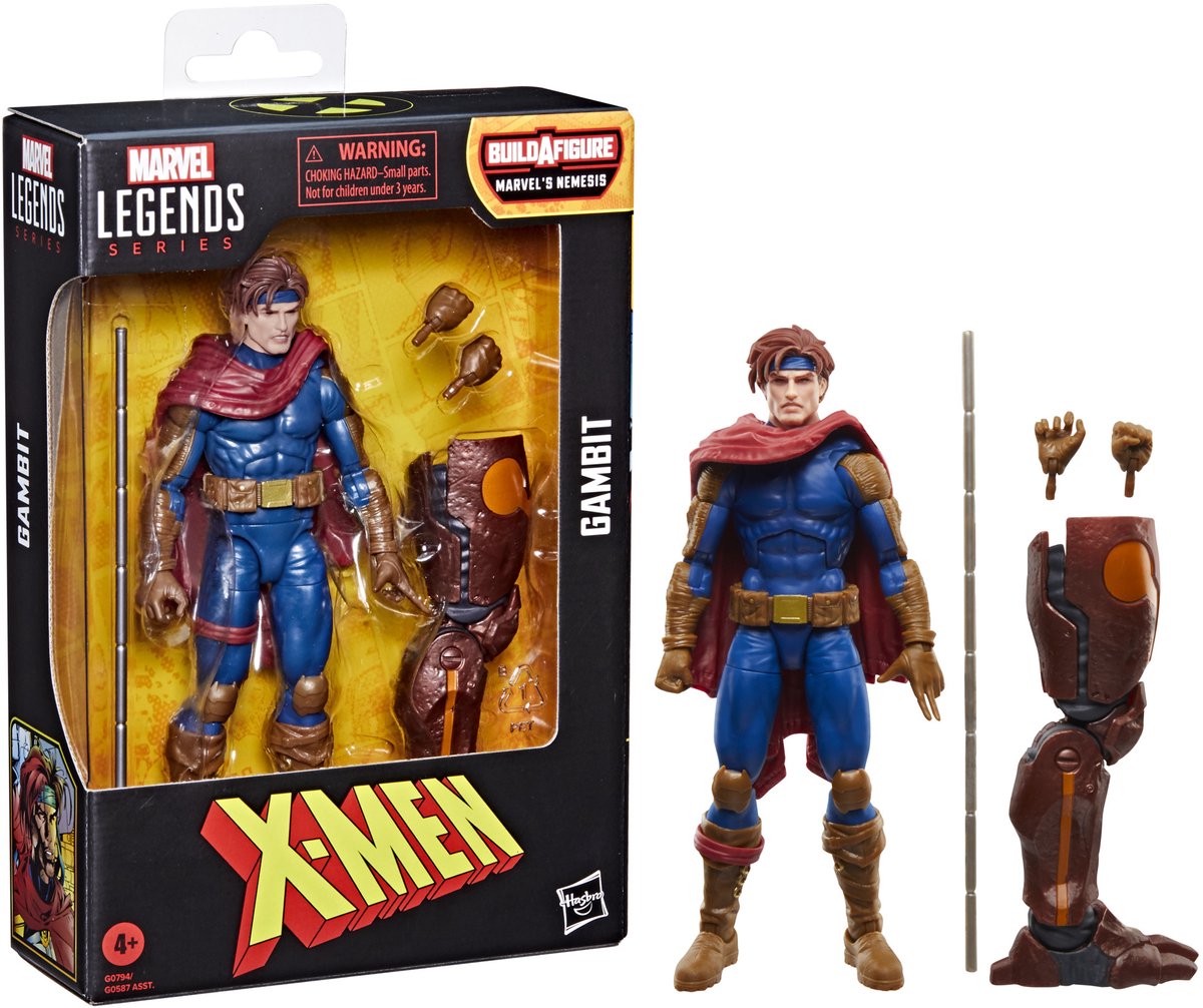 Hasbro marvel legends series gambit - actiefiguur
