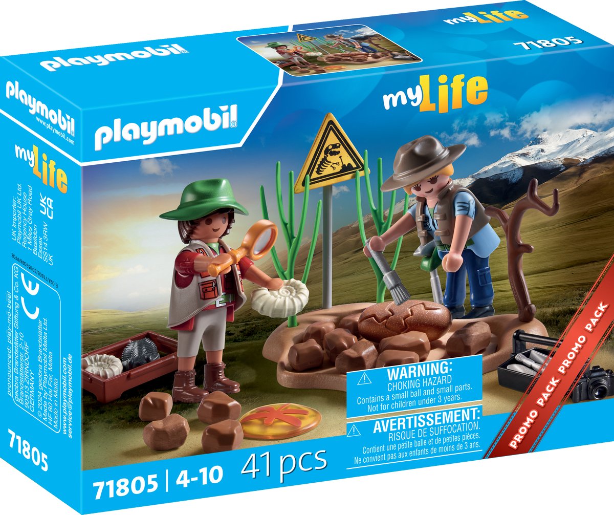 Playmobil fauna selvatica promo scavi archeologici 71805