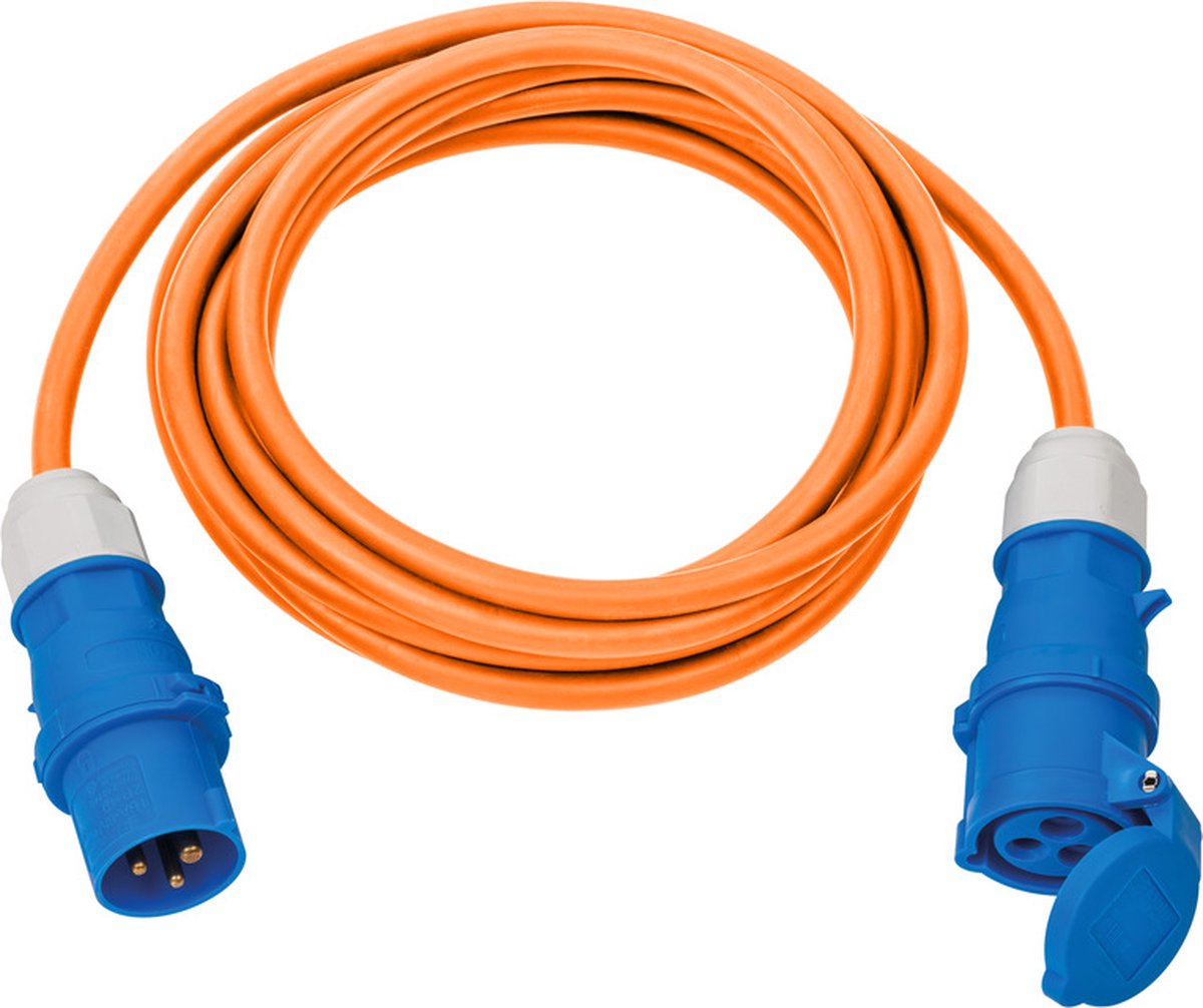 Prolunga Brennerstuhl cee 230v | ip44 | 5m| h07rn-f 3g2,5 cee 230v 16a spina e raccordo - 1167650605