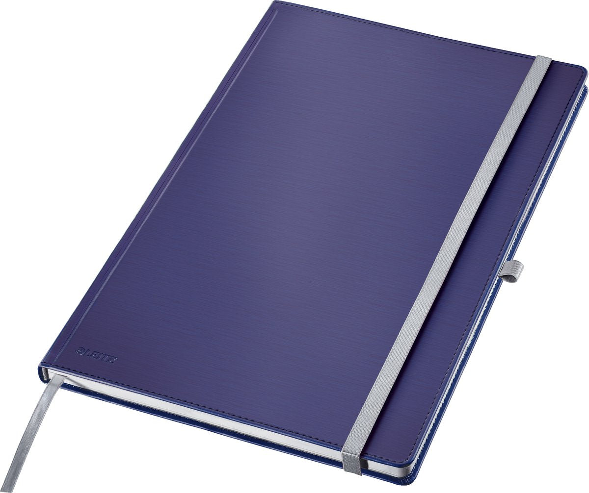 Quaderno Leitz 44761069 a quadretti blu titanio numero di pagine: 80 DIN A4
