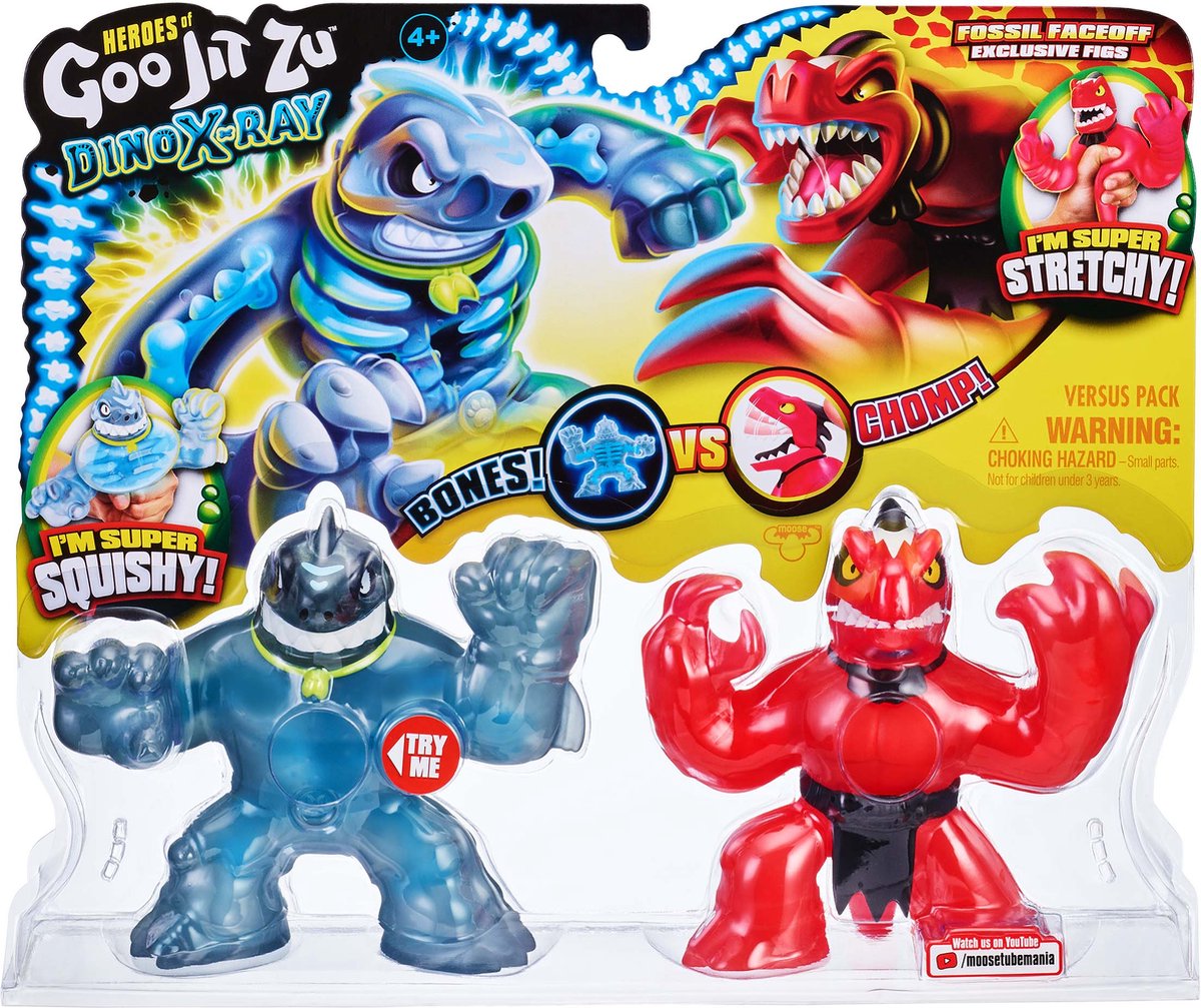 Goo jit zu - dino xray - basura versus reparación