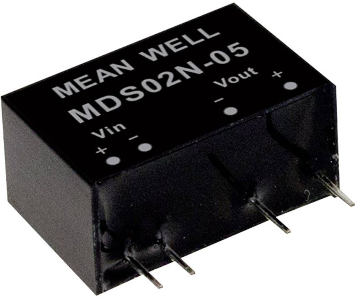 Mean Well MDS02L-15 Módulo convertidor CC CC 133 MA 2 W Número de salidas: 1 x Contenido 1 pieza(s)