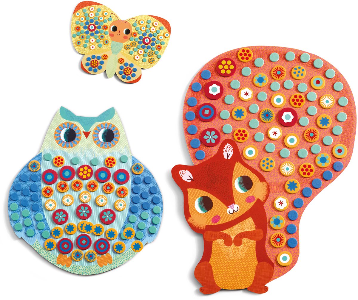 Conjunto artesanal Djeco mosaico | milfiori