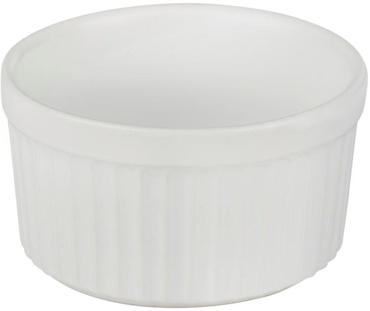 Alpina creme brulee schaaltjes - 2 stuks ovenschaaltjes klein - 200 ml - wit
