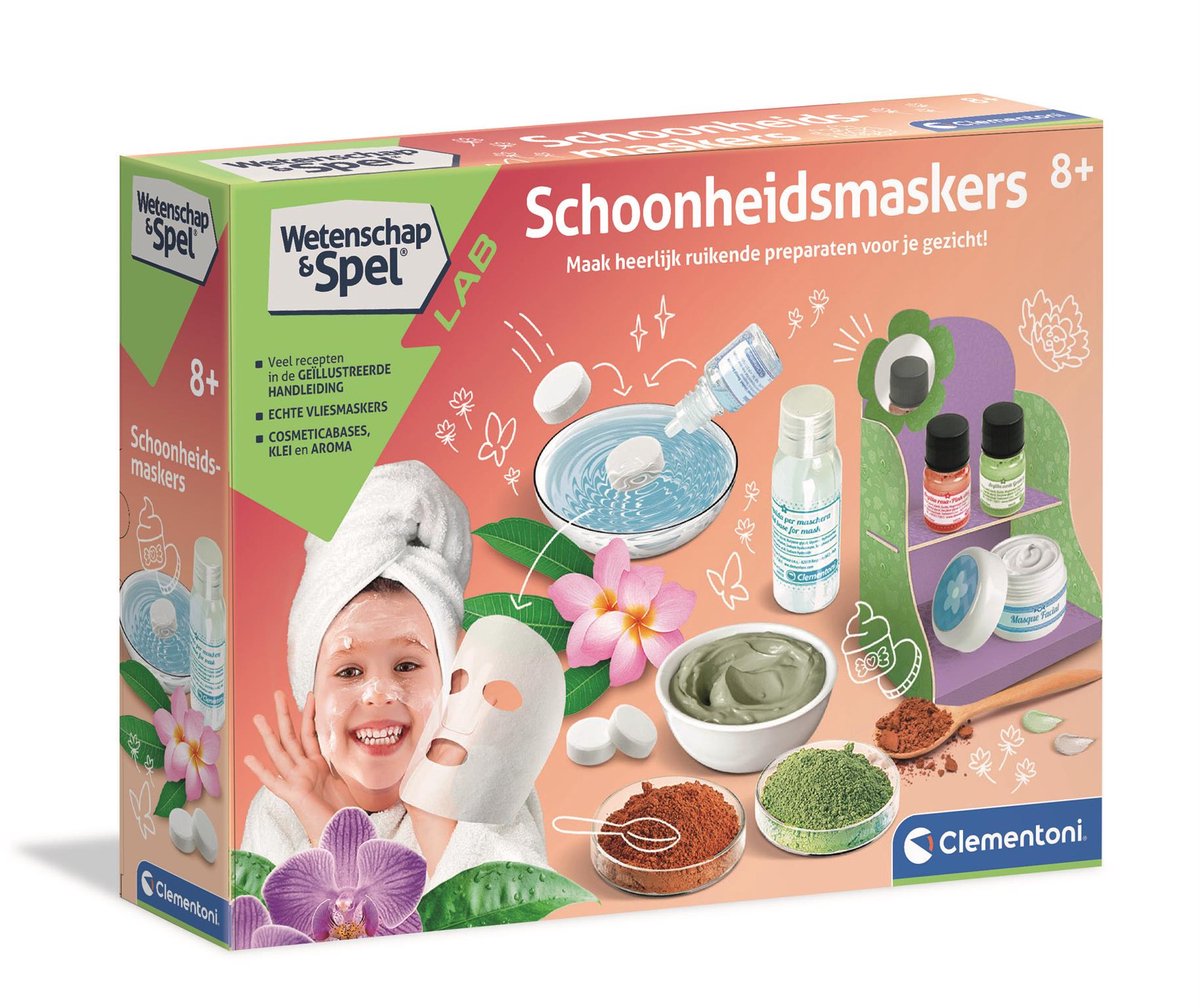 Clementoni Science Play Face Masches Make