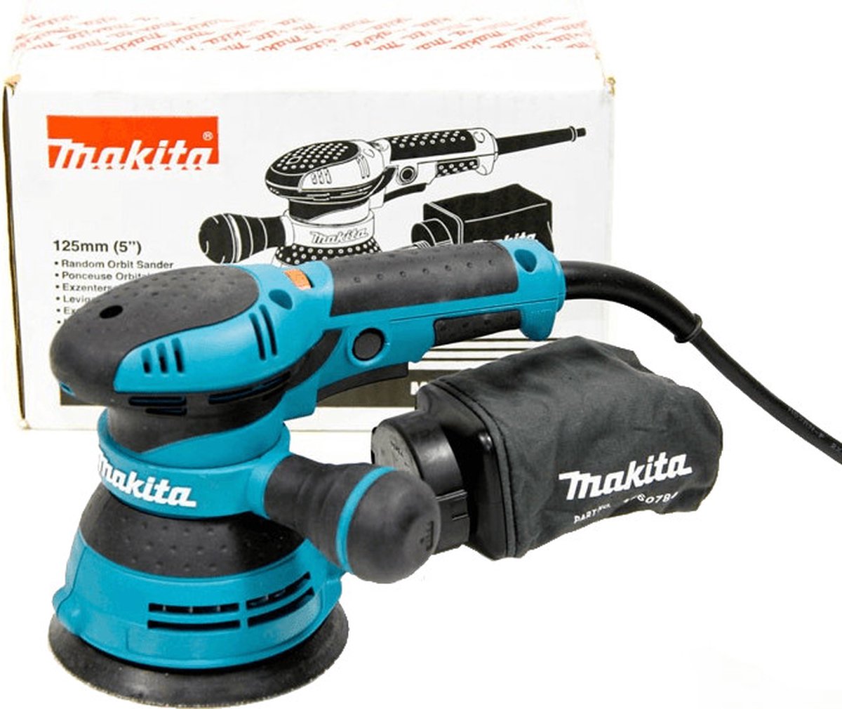 Levigatrice orbitale Makita bo5041 | 125 mm 300 watt - bo5041