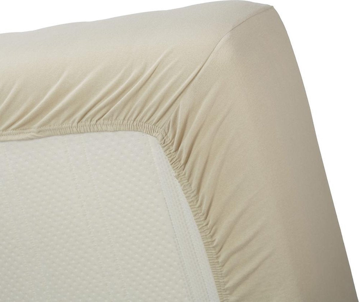 Beddinghouse - jersey - lenzuolo con angoli topper - 140x220 cm - sabbia