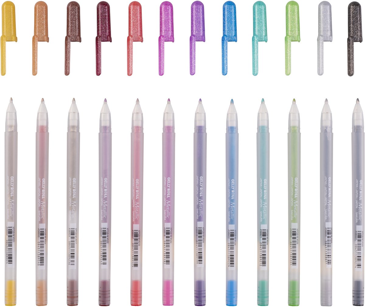 Sakura Gelly Rolls Metallic, 12st.