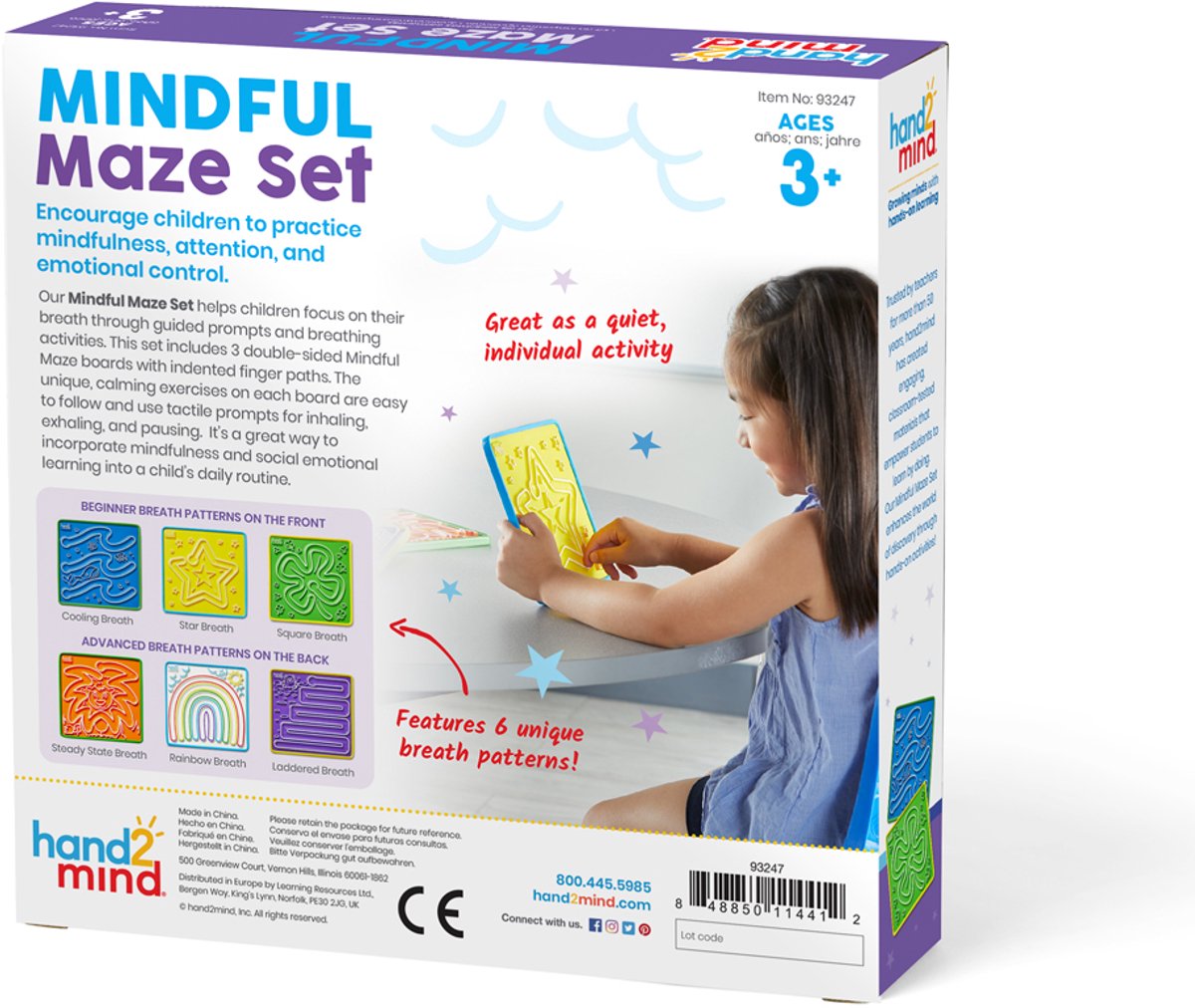 Set di giocattoli educativi labirinto consapevole delle risorse di apprendimento. - 3+