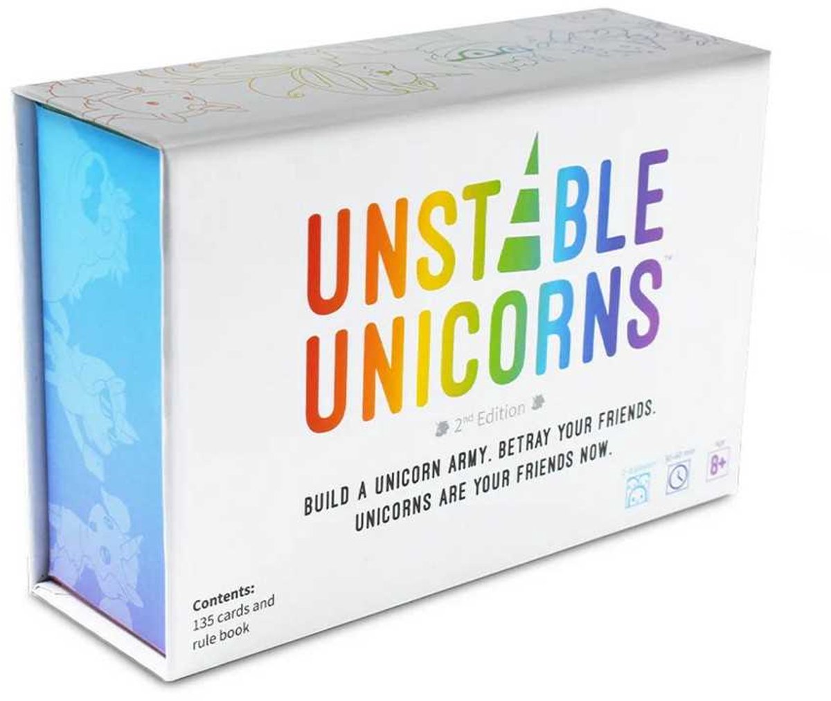 Teeturtle unicornios inestables - juego de cartas en inglés