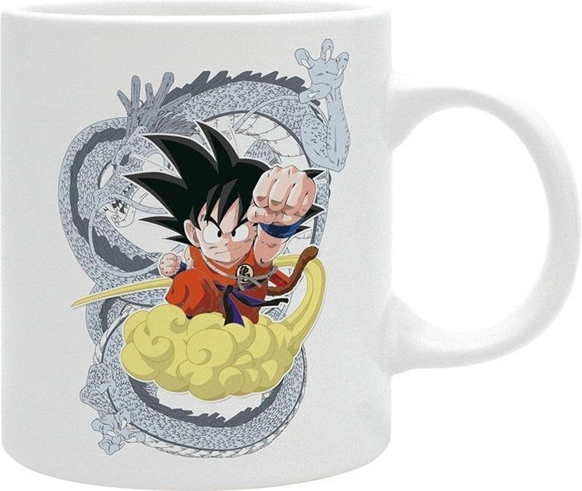 Merkloos sans marque dragon ball - mug - 320 ml - db goku shenron - subli - box x2