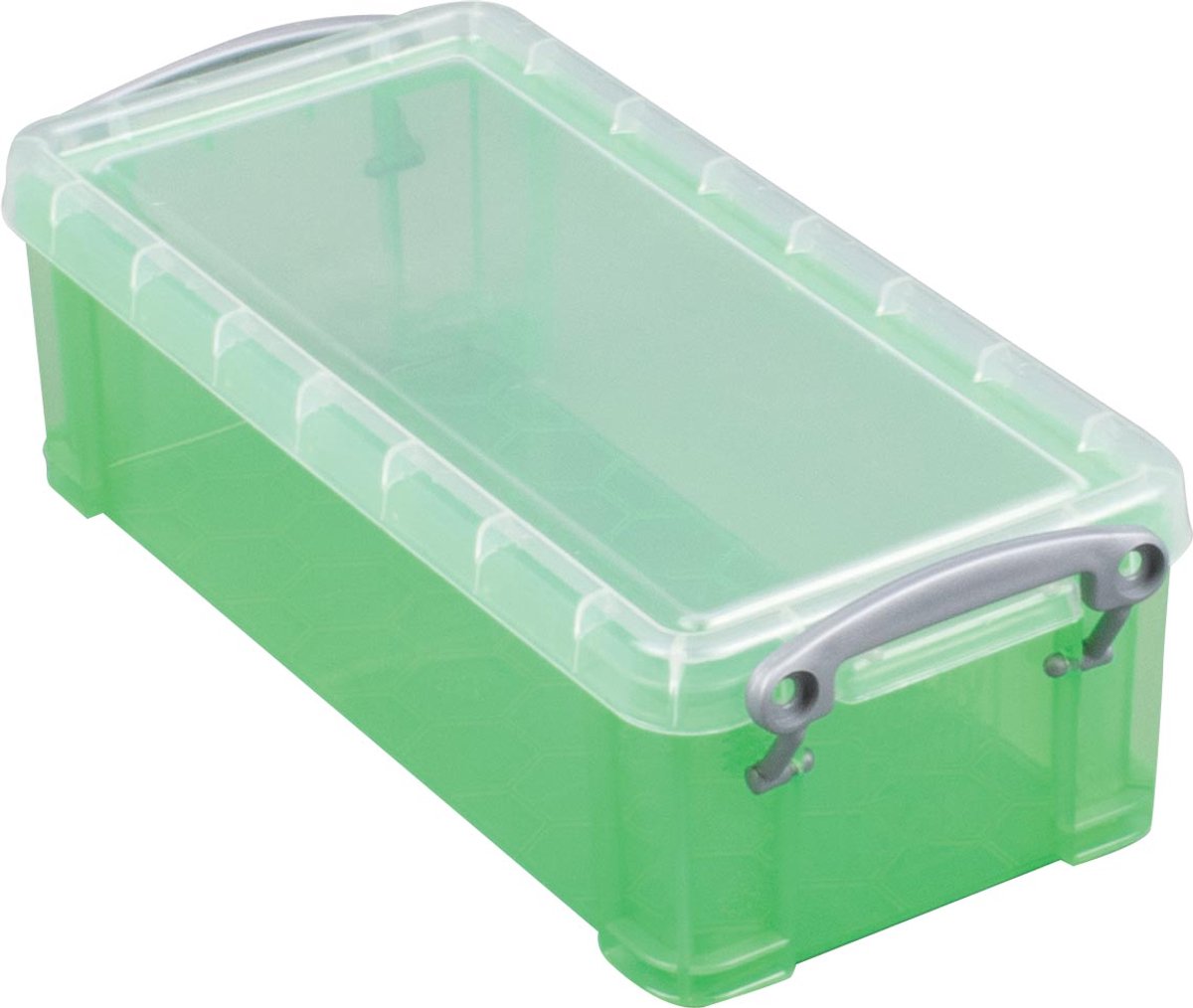 Cajas realmente útiles caja realmente útil 9 litros verde transparente