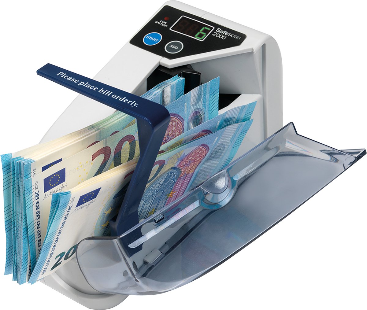 Safescan 2000 geld tel machine | biljettelmachine | geld tellen