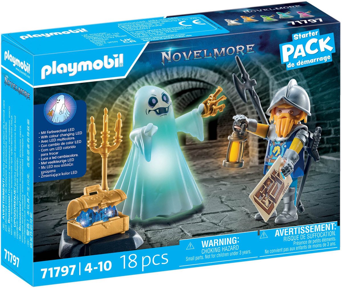 Playmobil starter packs spook en novelmore ridder 71797