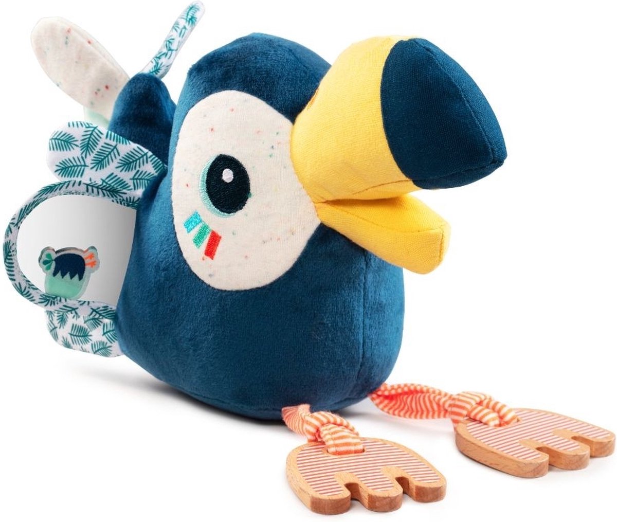 Lilliputiens – peluche multiattività – Pablo il tucano