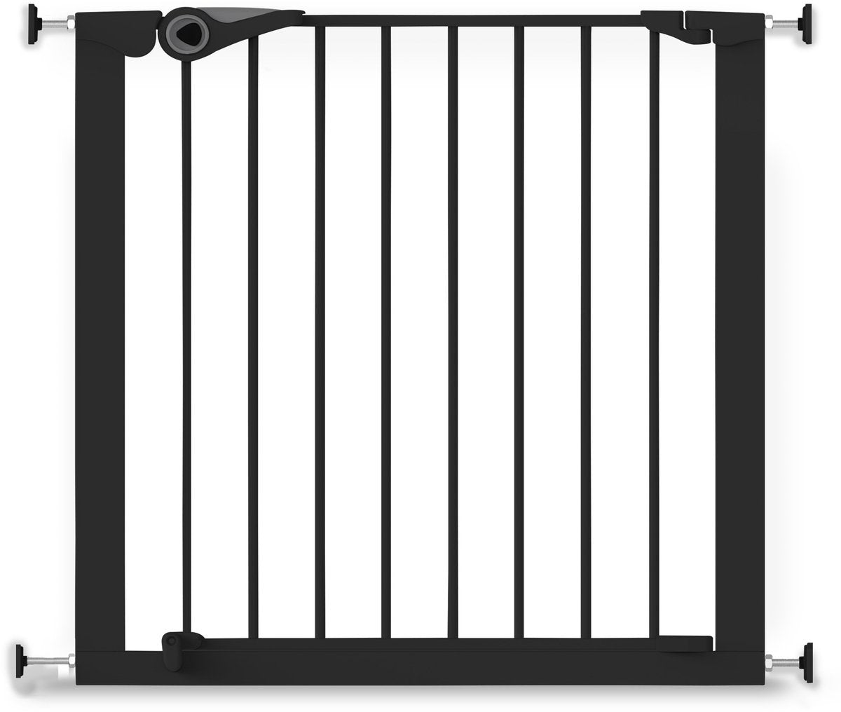 Noma Noma Sicurezza Gate di sicurezza Fit a pressione 75-82 cm Metal Black 94313