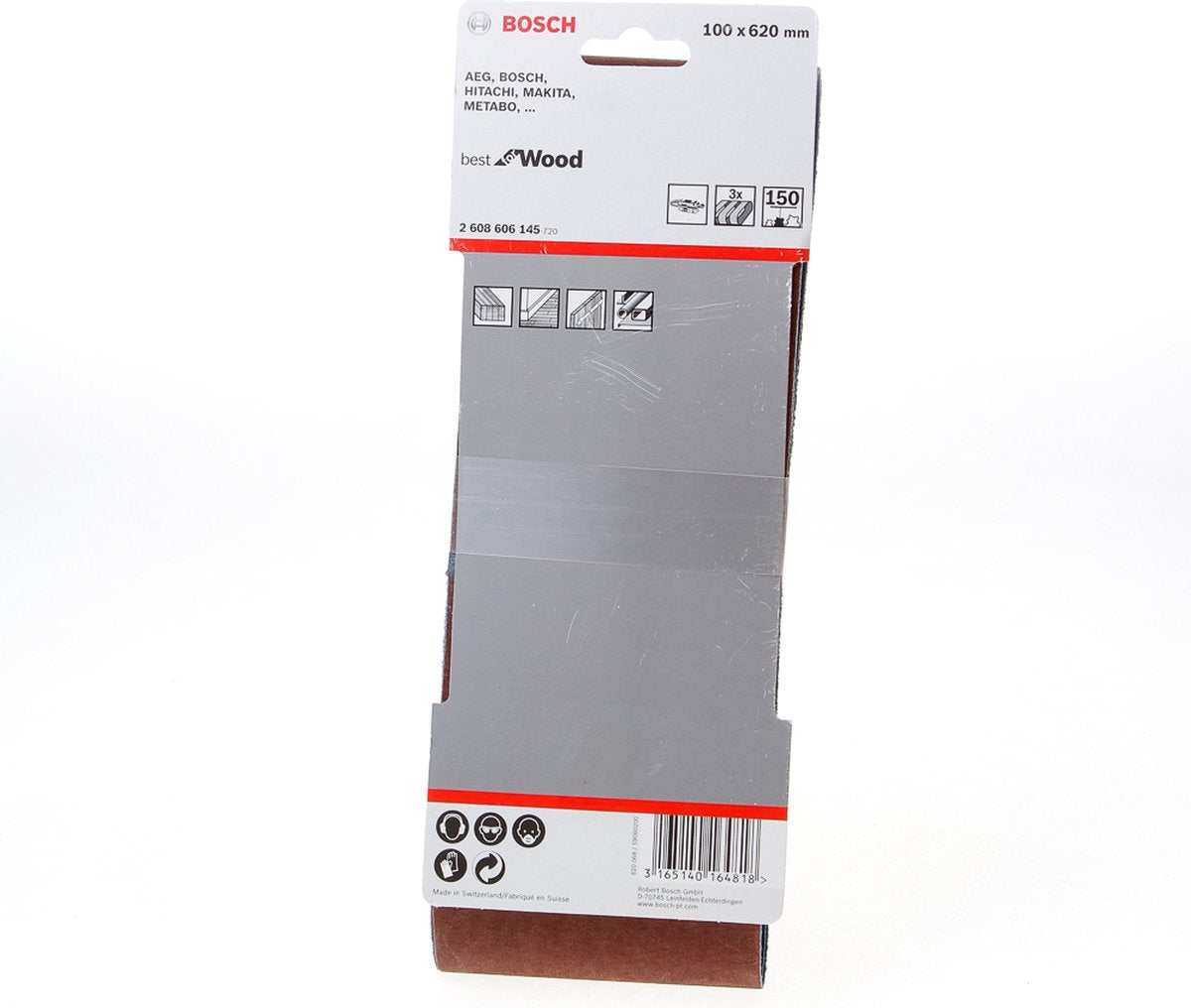 Bosch 3 llantas 100x620 mejor madera+pintura, 150