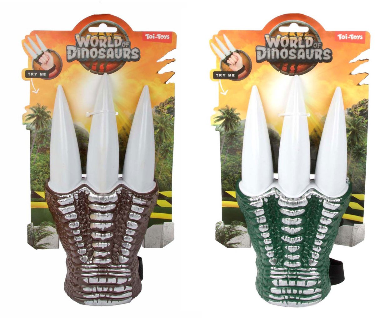 World of Dinosaurs Claw 26 cm versioni diverse