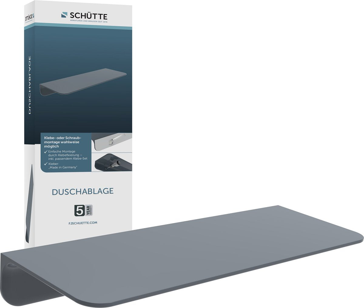 Mensola doccia Schütte - antracite