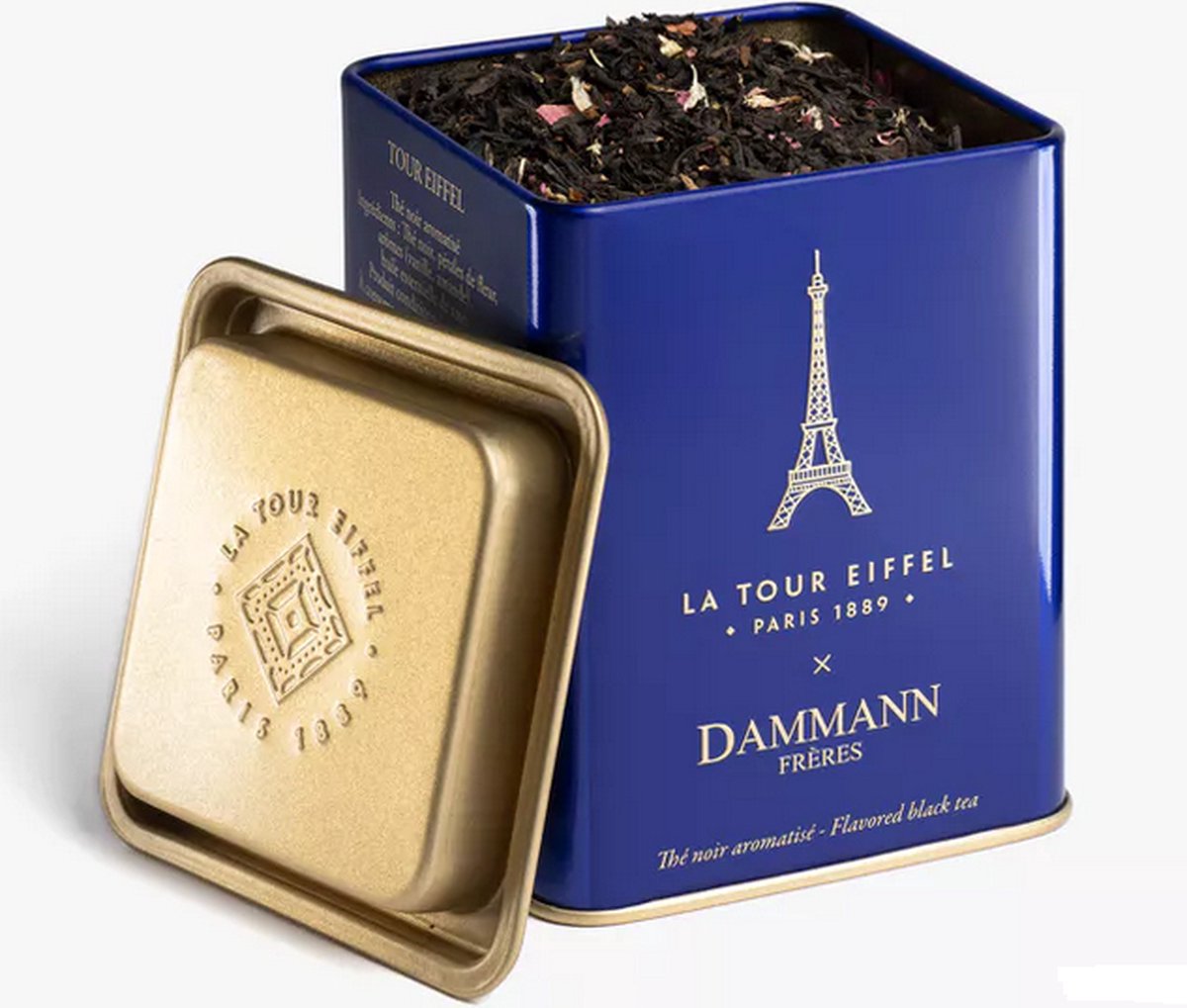 Dammann Frères Lata de té Dammann Frères la tour Eiffel 100 gramos
