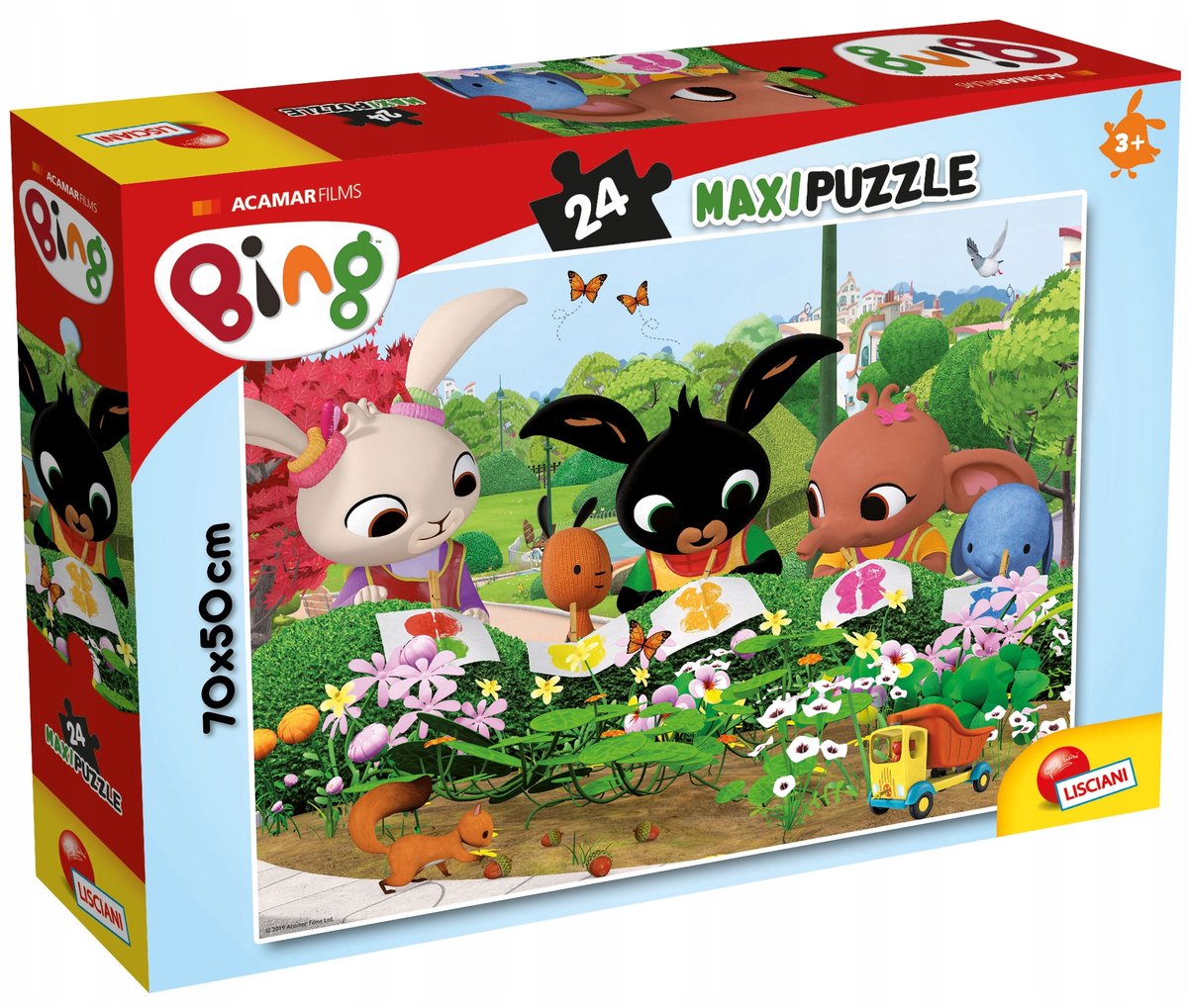 Lisciani puzzle maxifloor 24 bing - osserviamo la natura!