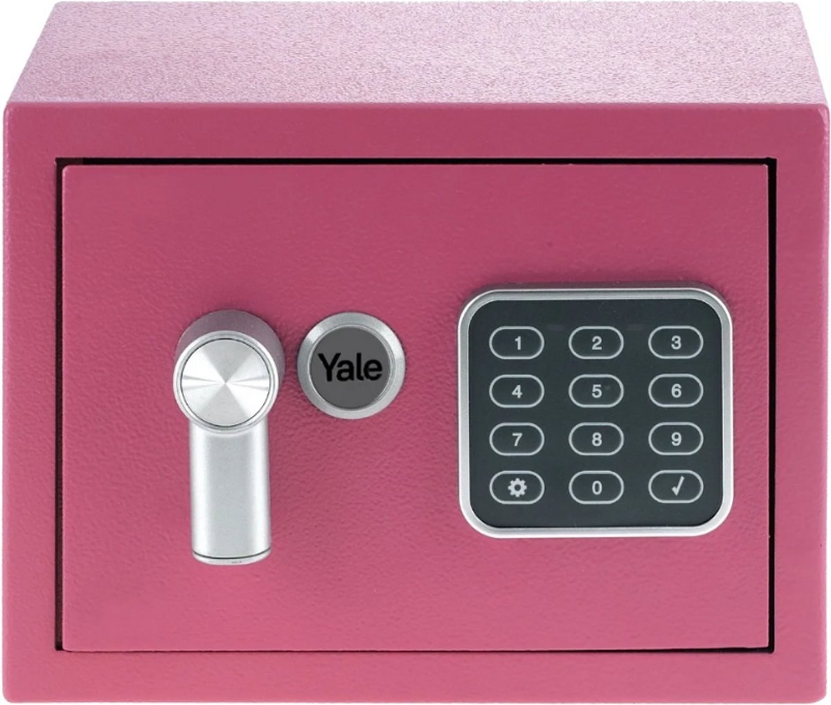 Yale - caja fuerte electrónica - mini - rosa - protección estándar - db2