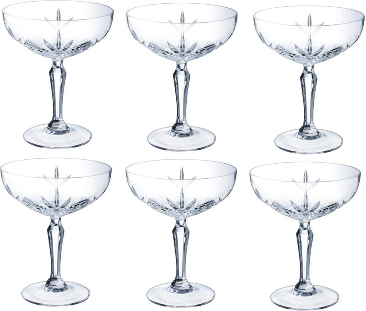 Arcoroc broadway - bicchieri da cocktail - 25cl - (set di 6)