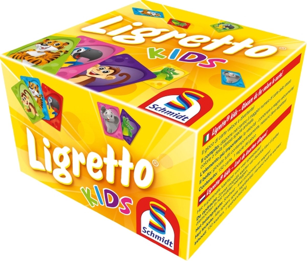 Gioco di carte per bambini ligretto di 999games