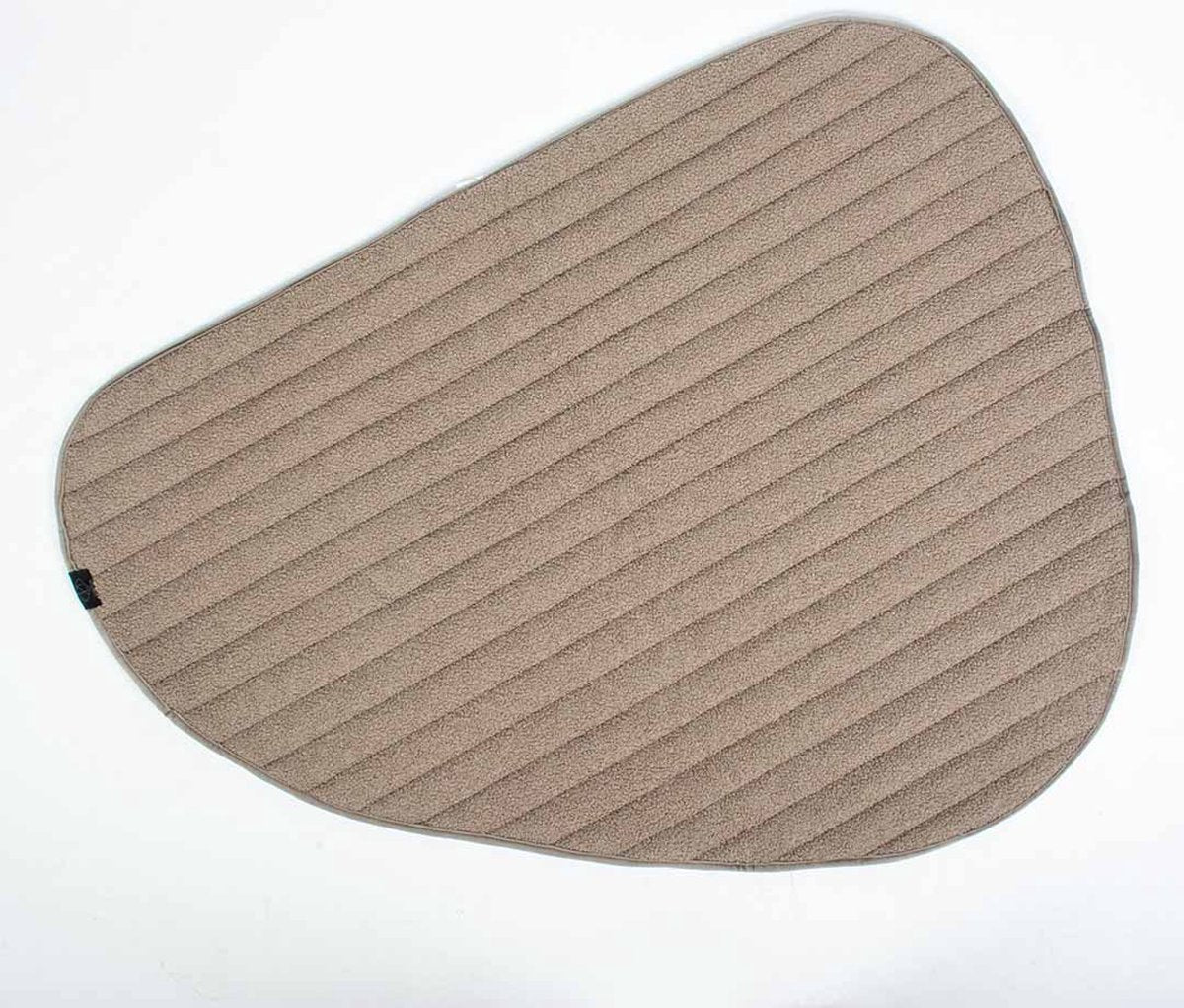D d home ciottolo - plaid double face 120x95x2cm tortora