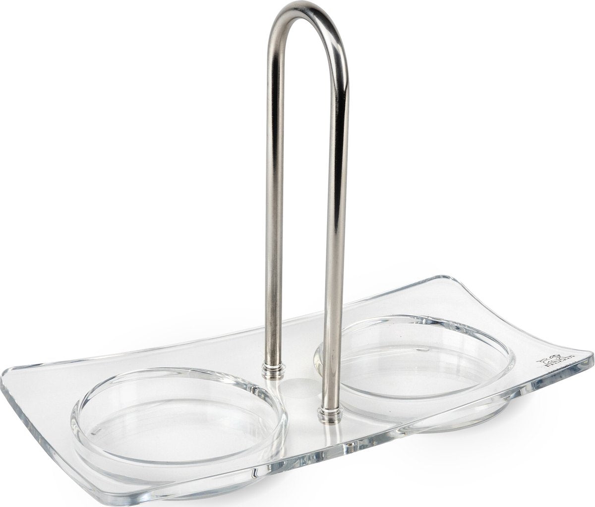 Porta macina sale e pepe Peugeot linea 15 cm - trasparente - acrilico