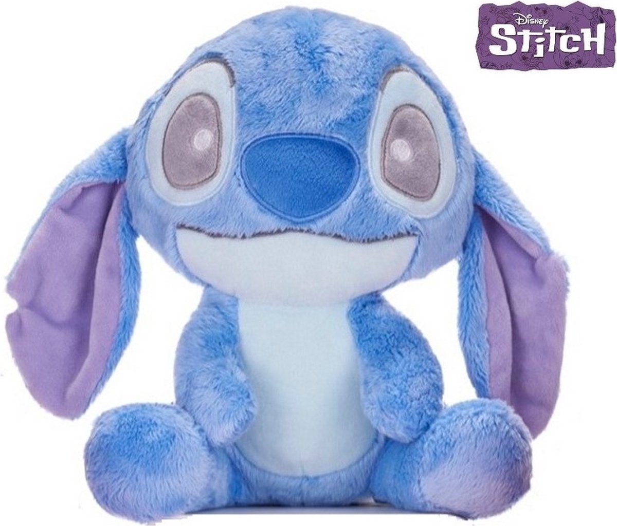 Disney Stitch peluche snuggletime 23 cm rosa