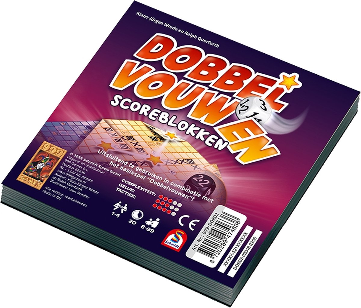 999Games ScoreBlokken Dice Fold