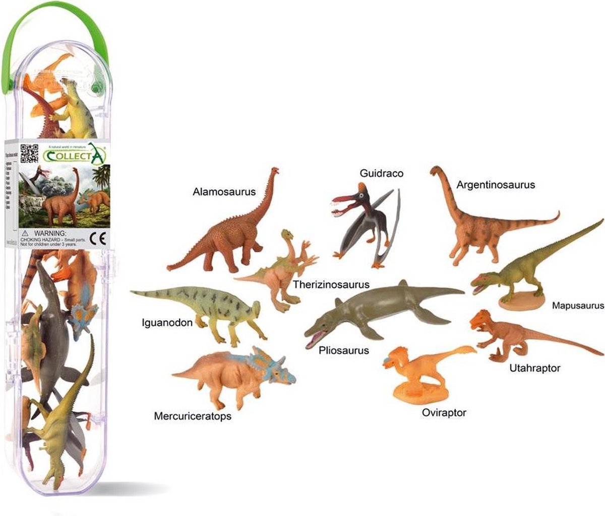 Set da gioco Collecta Dinosauri Junior - 12 pezzi per 4+ anni