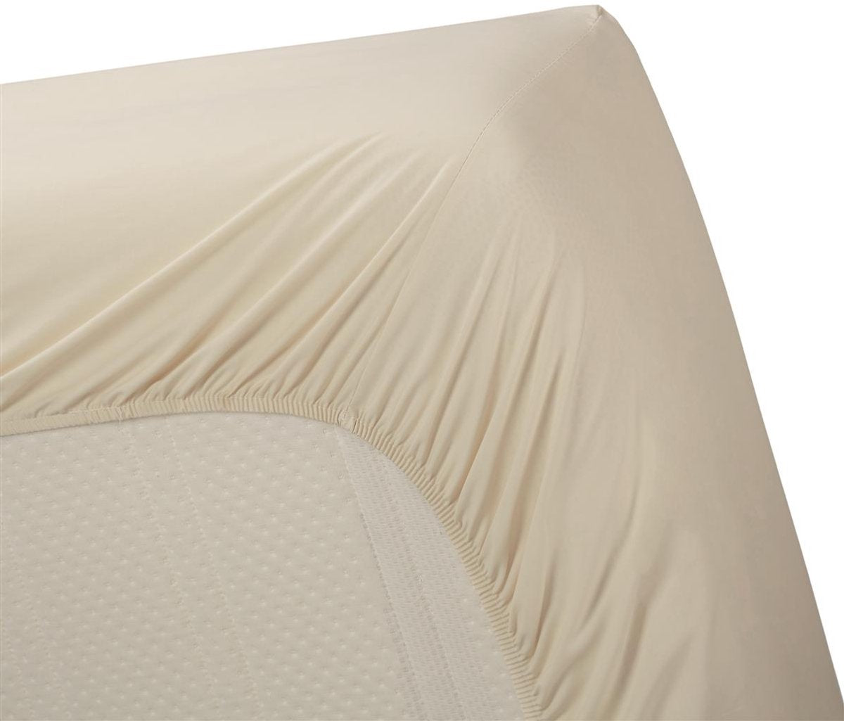 Beddinghouse - cotone percalle - lenzuolo con angoli - 140x220 cm - naturale