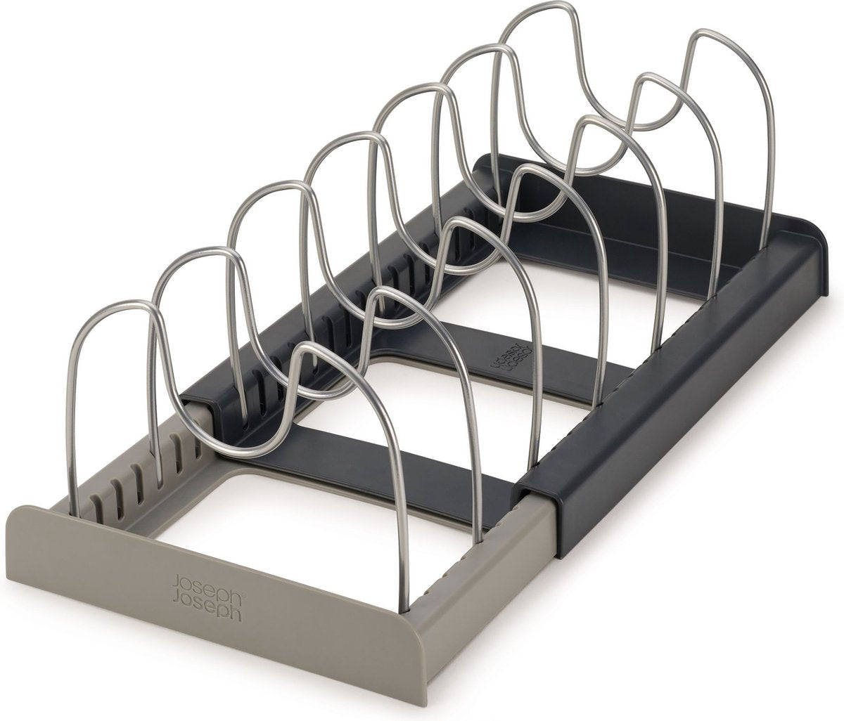Portateglie Joseph Joseph - organizer estensibile per padelle, coperchi e teglie - grigio