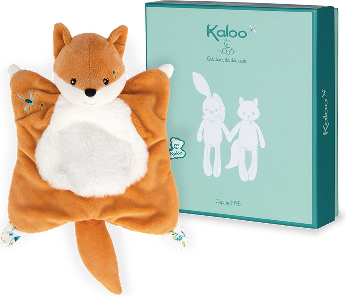 Kaloo - doudou - volpe leonard - peluche 20 cm