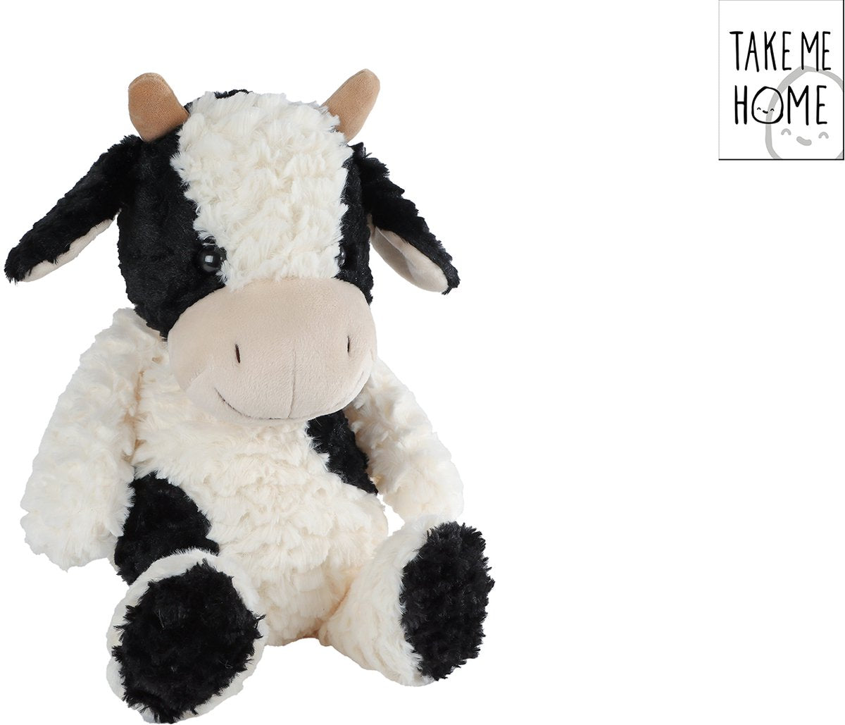 Peluche vaca Llévame a casa - 30cm