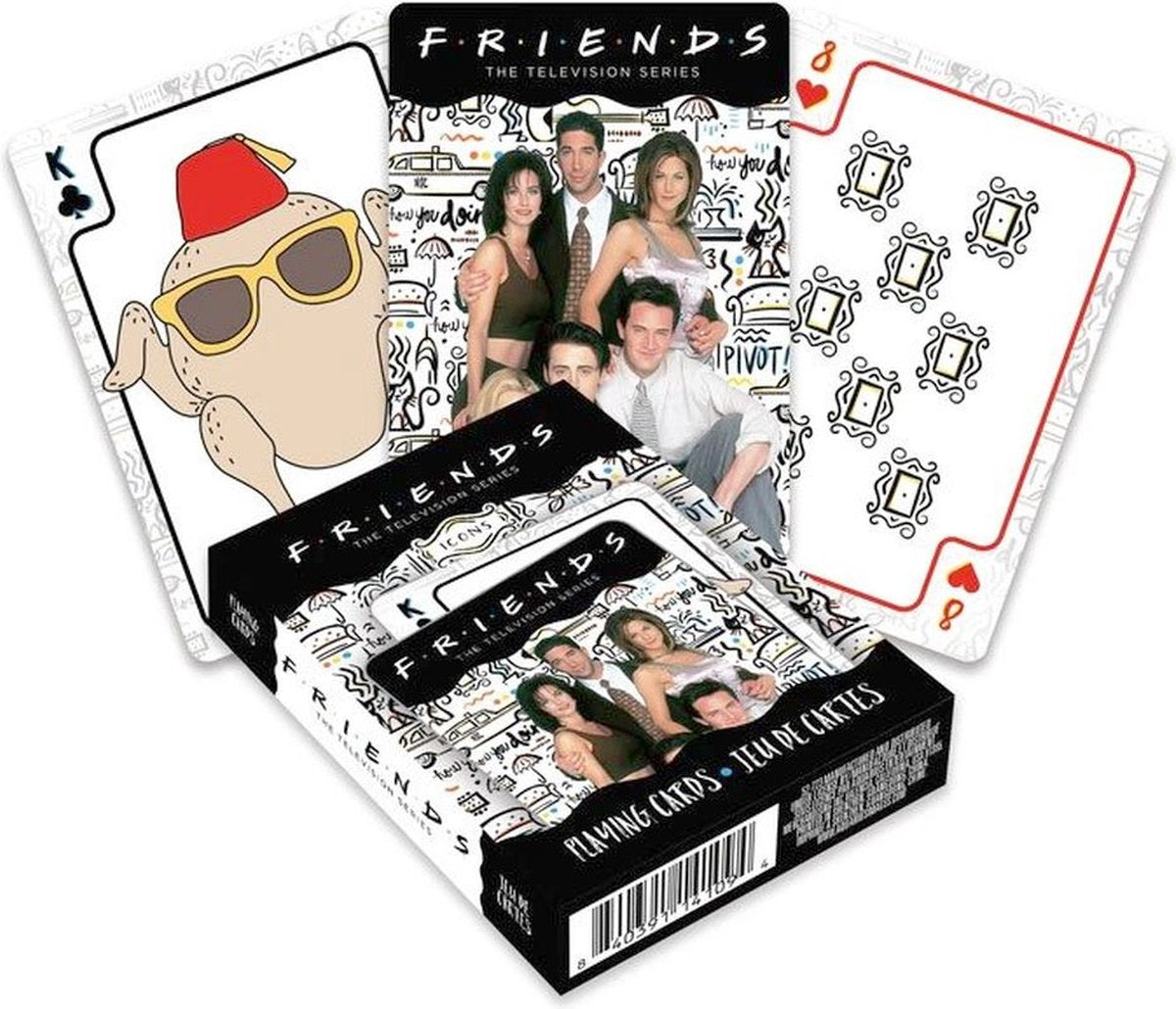Merkloos sans marque friends speelkaarten icons multicolours