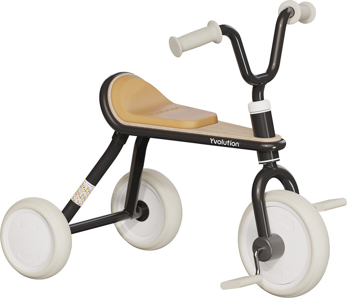 Yvolution - triciclo - triciclo classico - nero