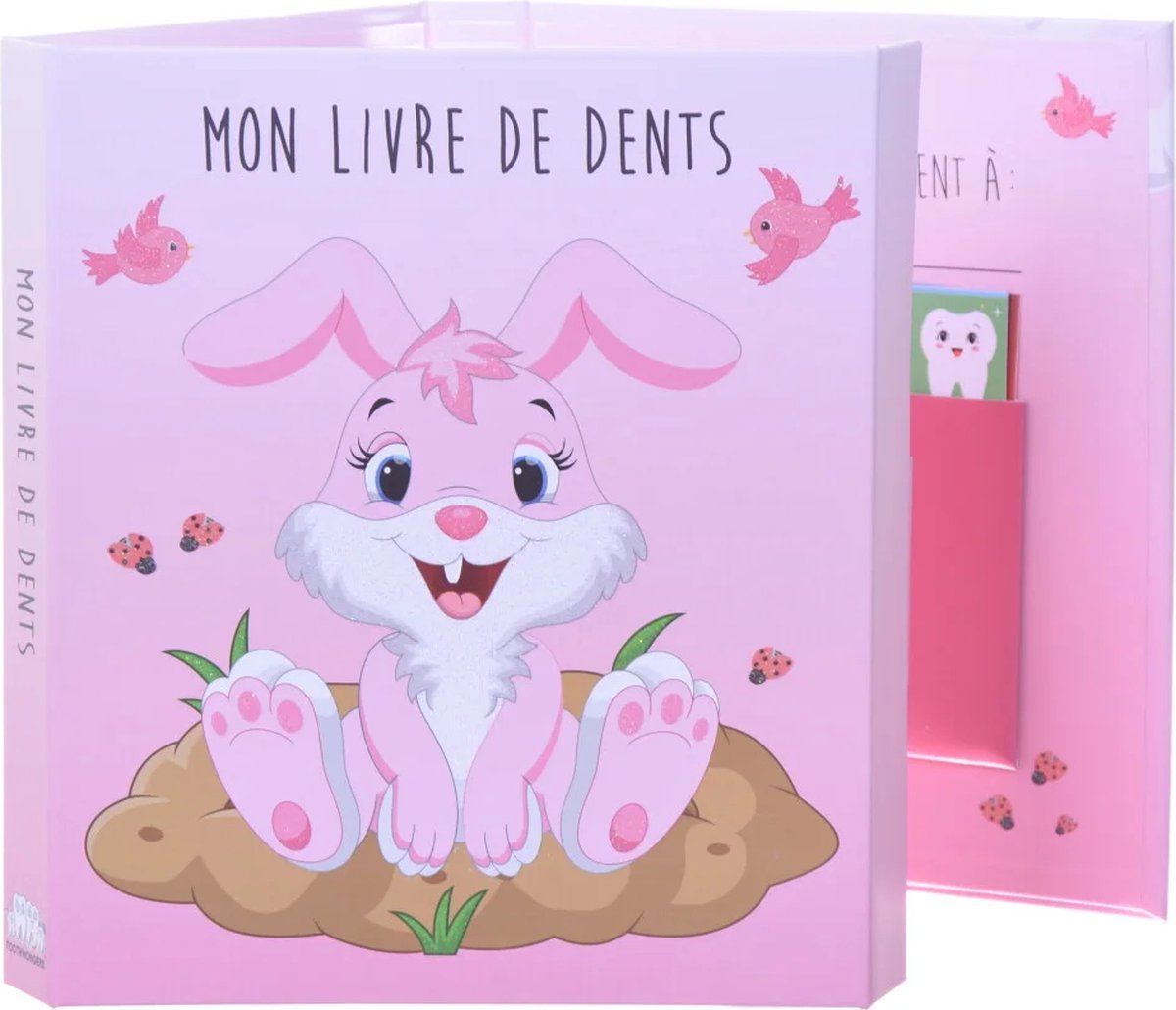 Maravillas dentales - le lapin - libro de colección de dents avec fermeture magnétique