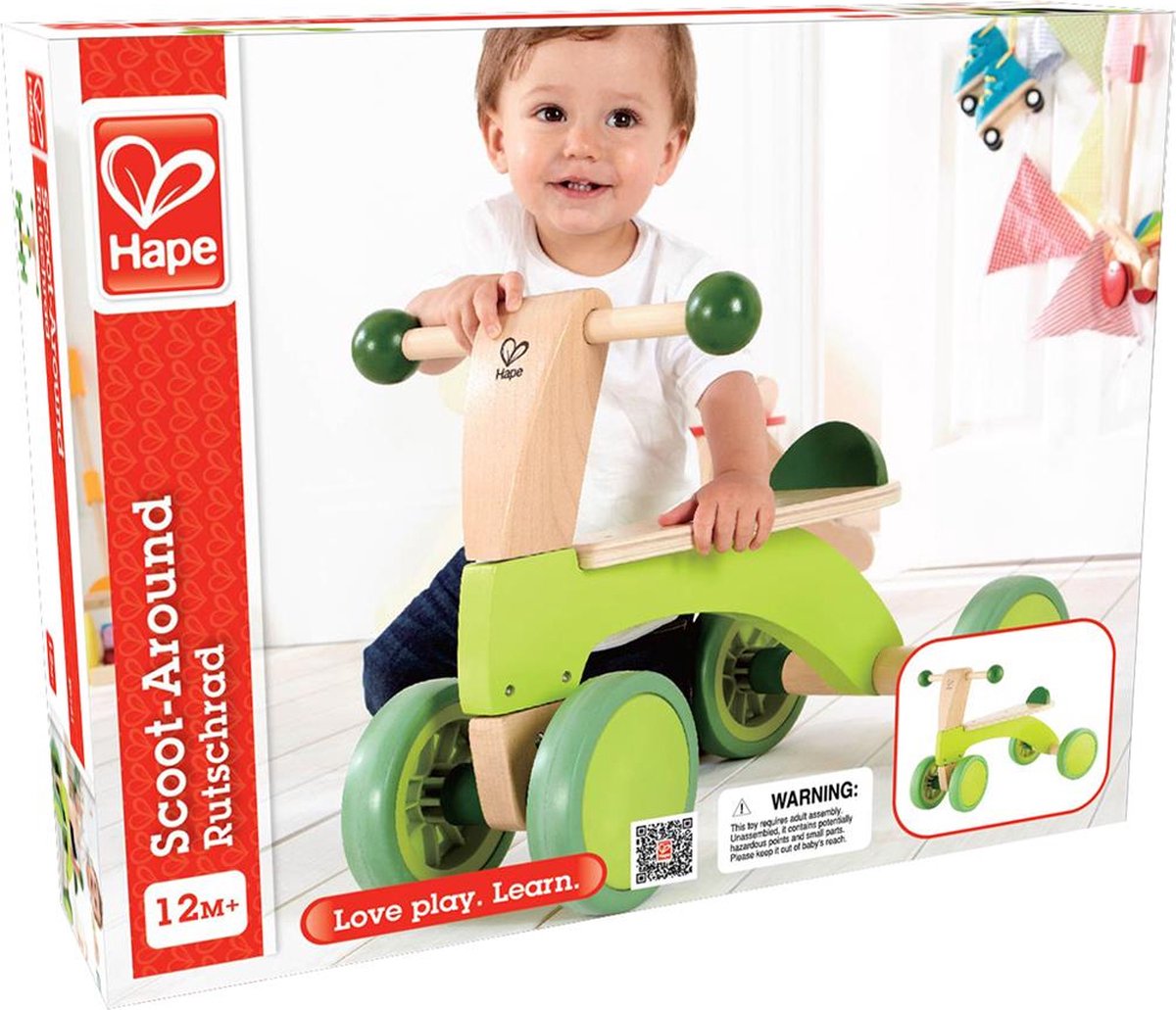 HAPE - SCOOT -Around Junior Green