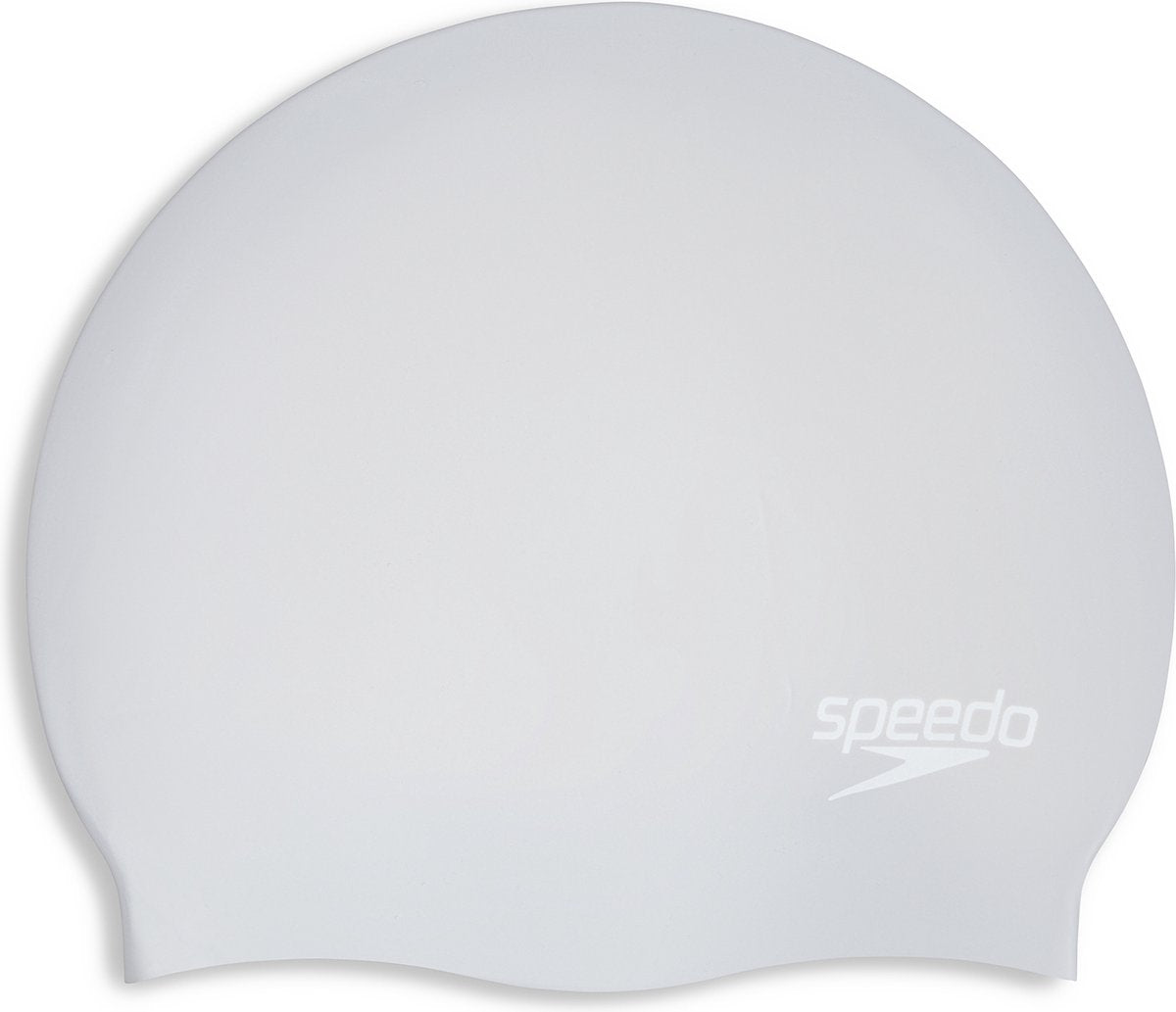 Gorro de natación Speedo pelo largo - blanco plateado