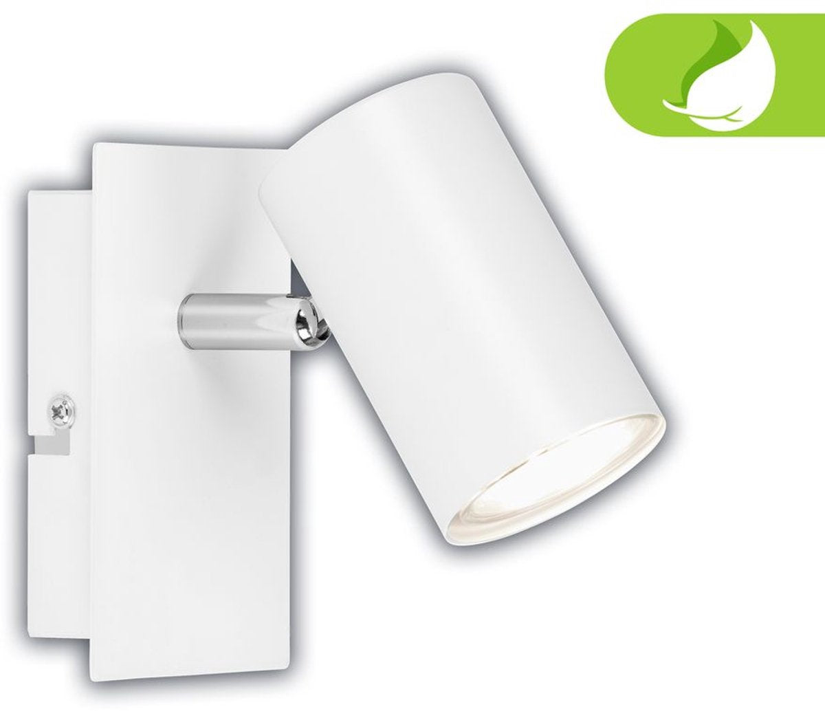 B.k.licht briloner isil a – faretto a plafone – con sorgente luminosa eek a* – faretti orientabili – faretti a soffitto bianchi – 12 cm