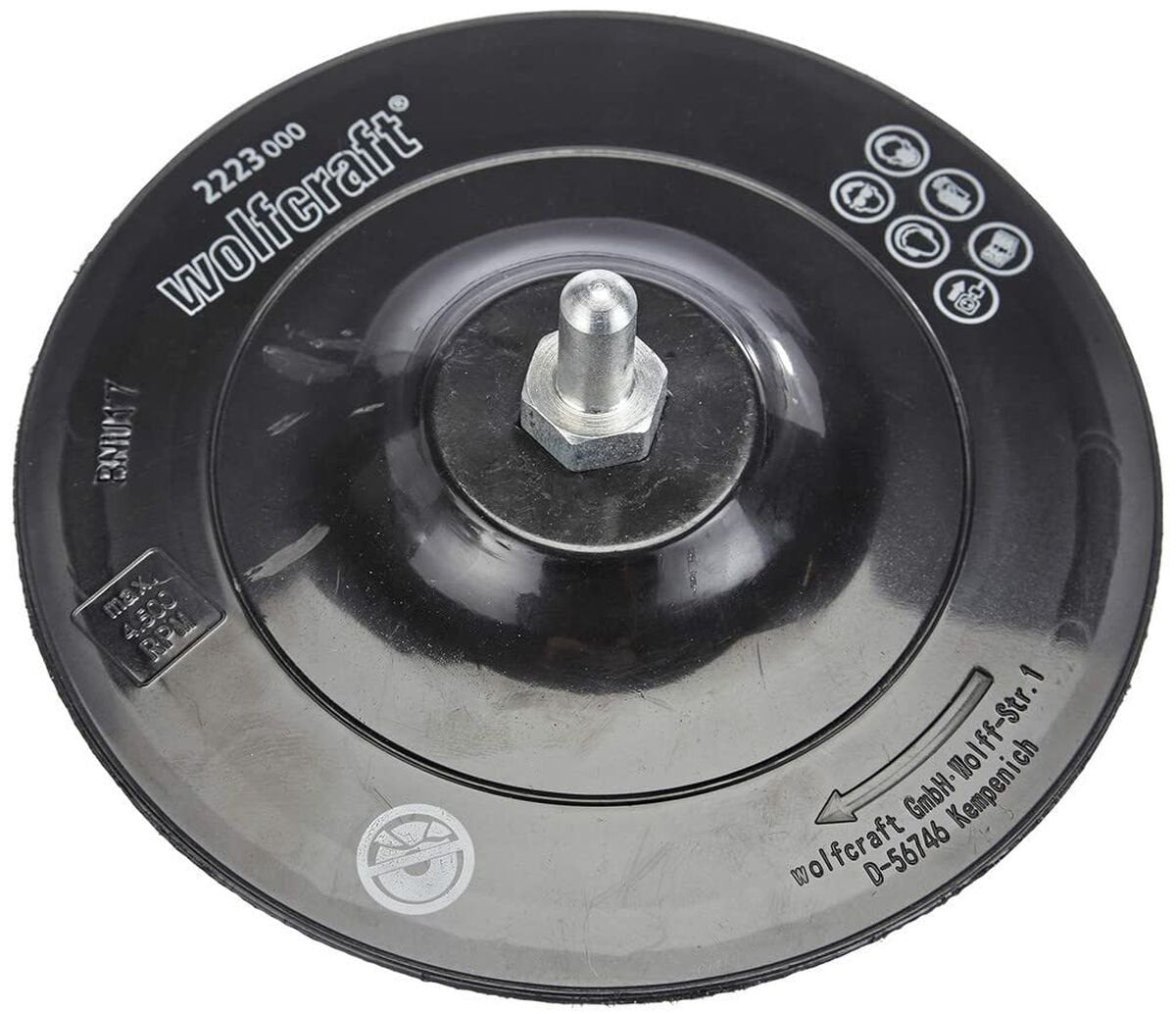 Wolfcraft - cuscinetto di supporto per trapano ø 125 mm - 2223000