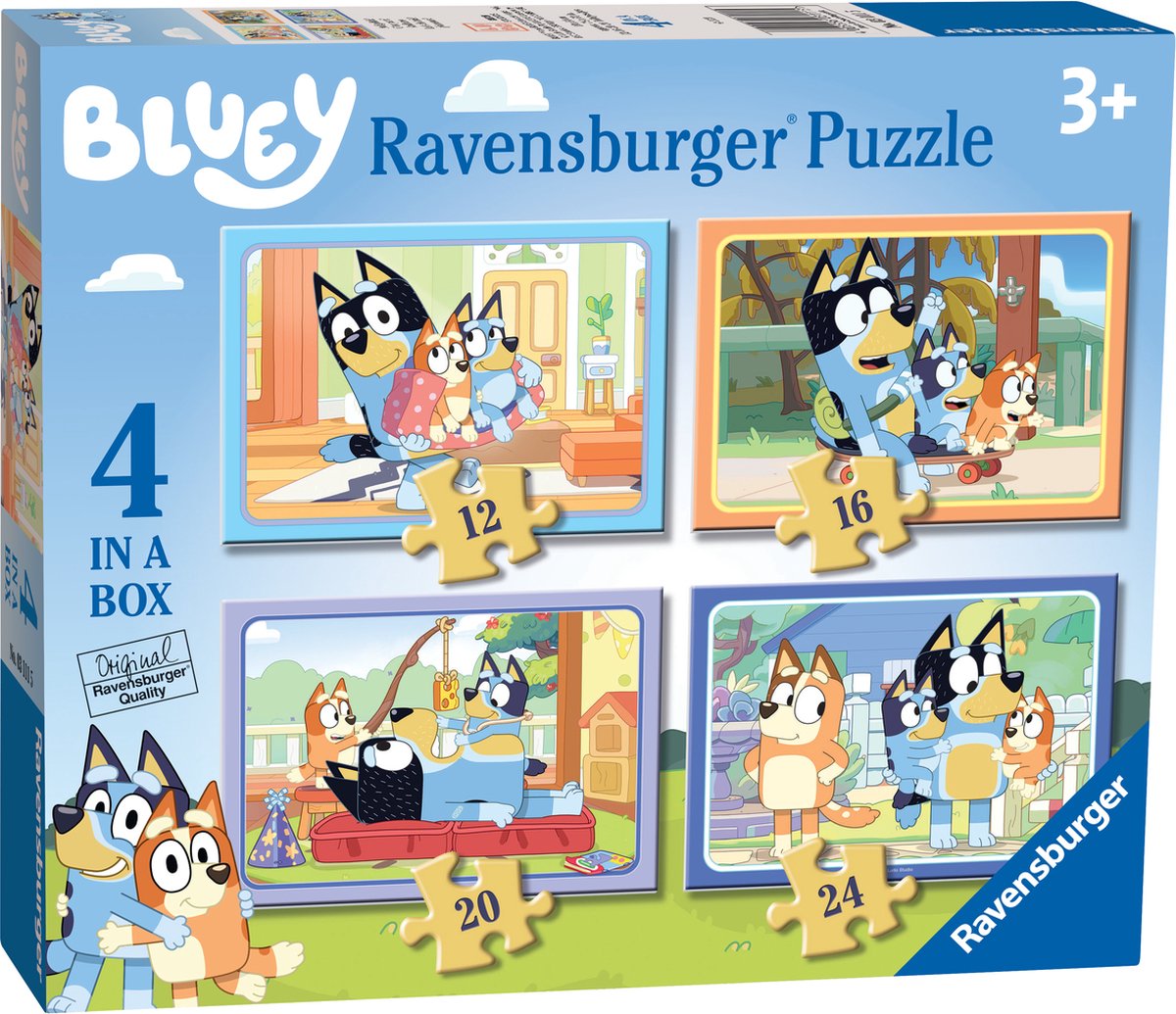Ravensburger Bluey LegPuzzle 4in1