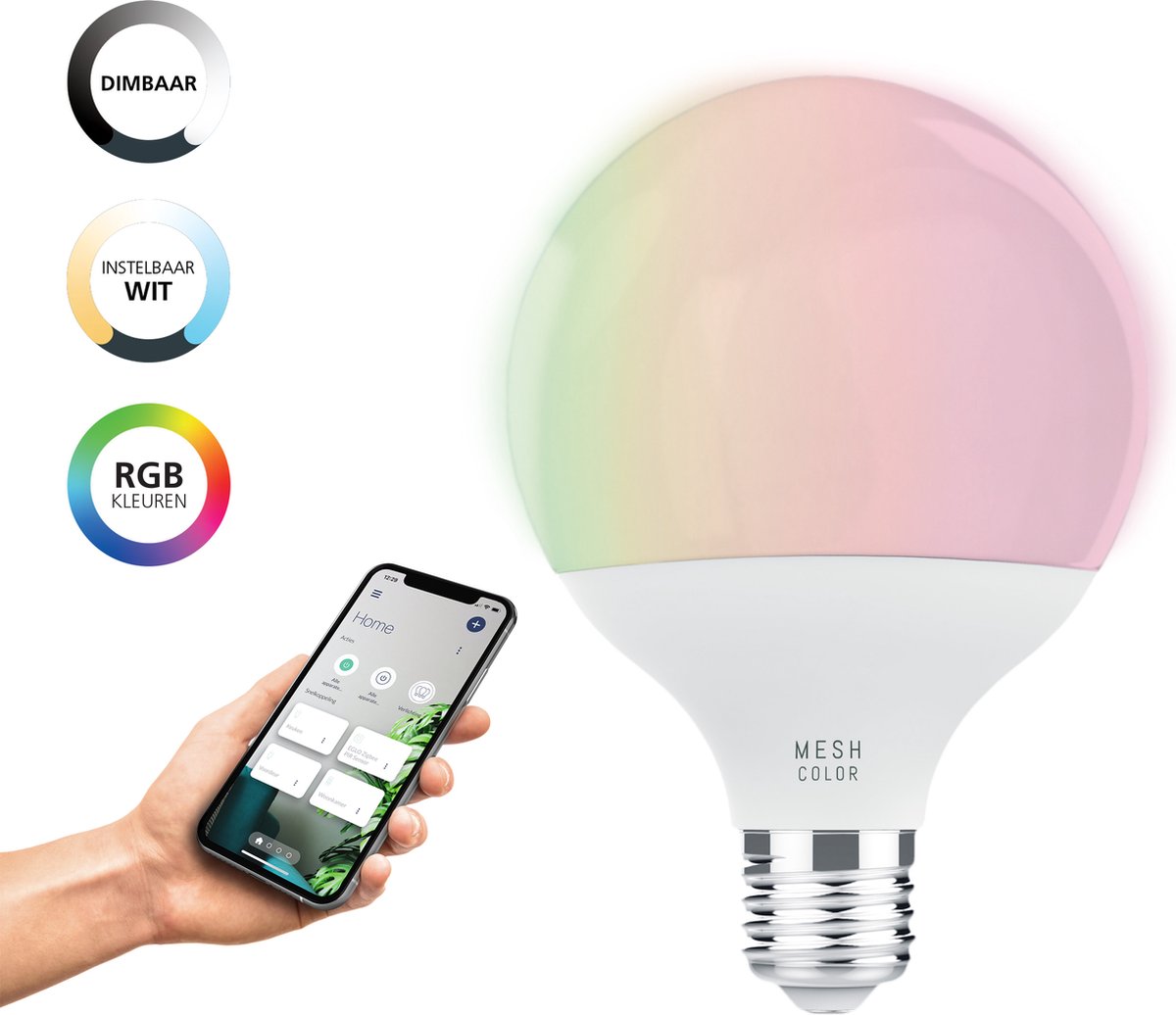 Lampada LED Eglo e27 connect.z - 1300lm - rgbw - dimmerabile