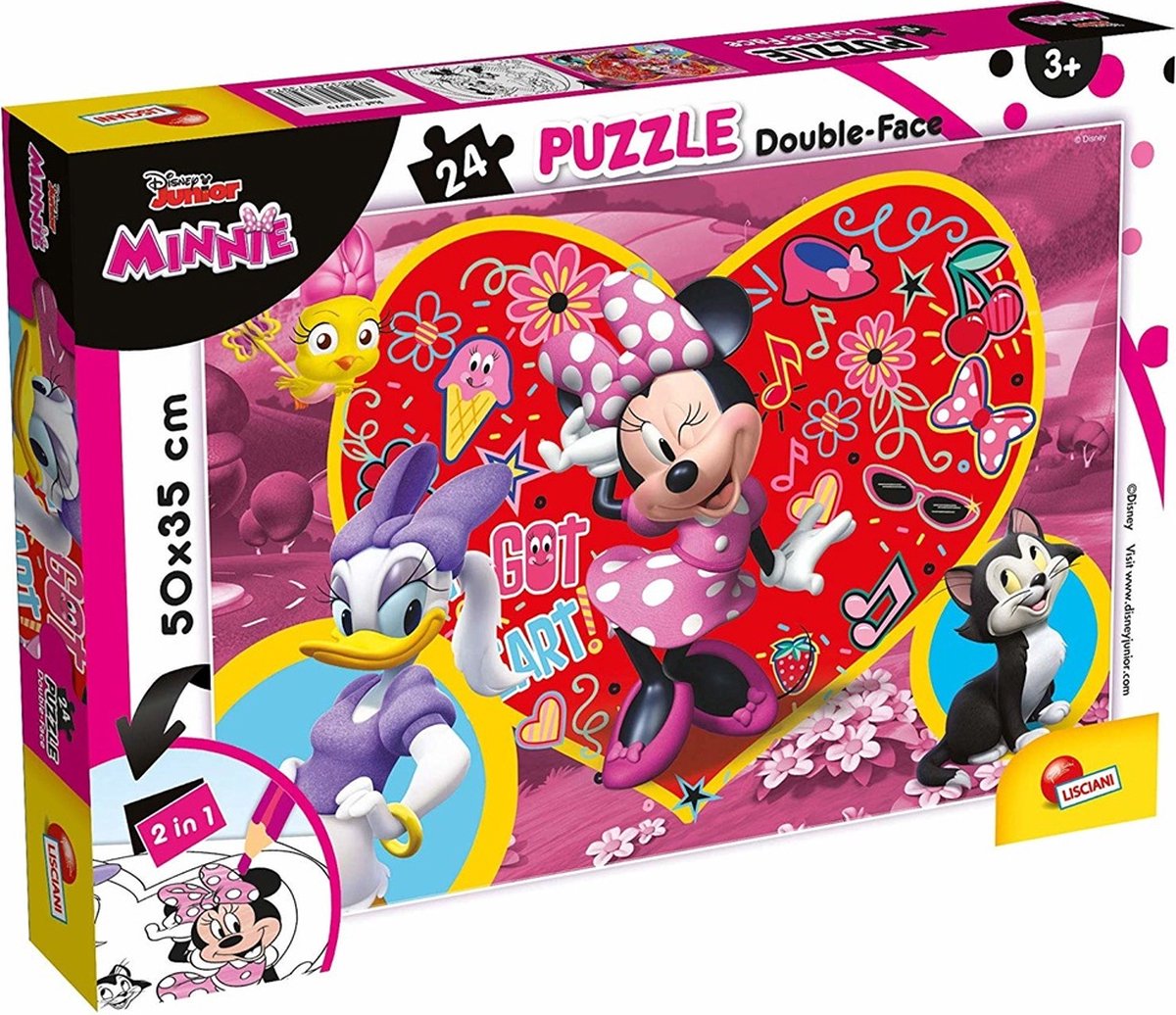 Lisciani rompecabezas df plus 24 minnie