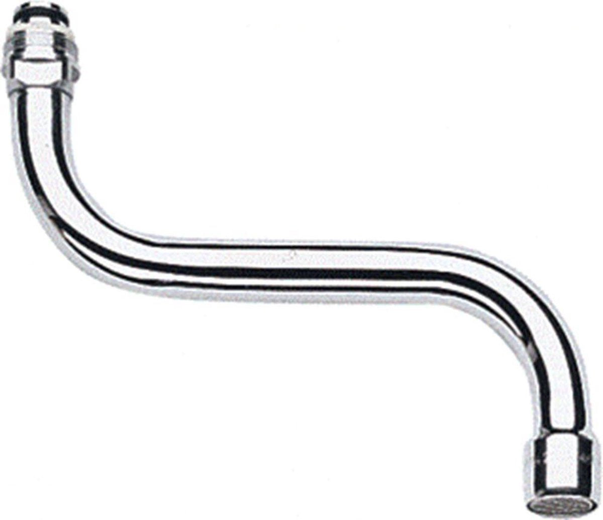 Grohe costa 13052000 - draaibare s-uitloop - chroom