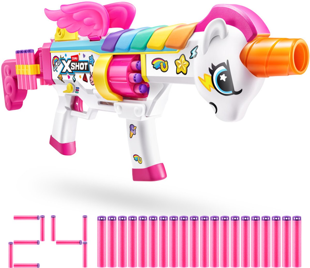 Xshot big rizz blastercorn di zuru - blaster giocattolo
