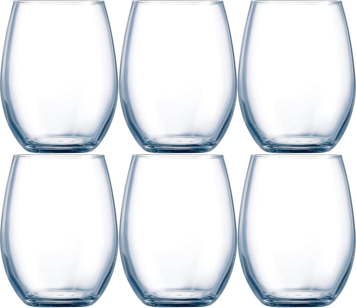 Bicchiere primario chef sommelier - rotondo - 36 cl - trasparente - set-6